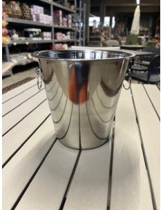 SECCHIELLO CHAMPAGNE INOX POKER