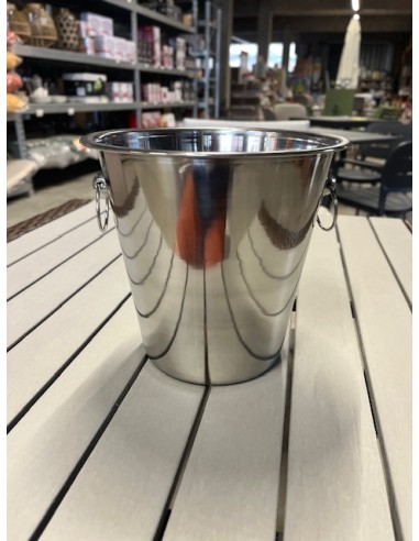 SECCHIELLO CHAMPAGNE INOX POKER