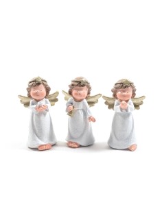 ANGELO IN PIEDI IN RESINA 7.5 x H12,5 CM