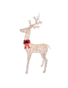 RENNA  ORO CON 1000 LUCI 123x36xH. 175 CM