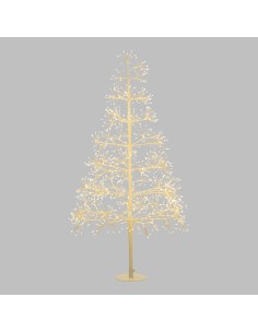 ALBERO CONICO H.120 C/1000 LED B/C