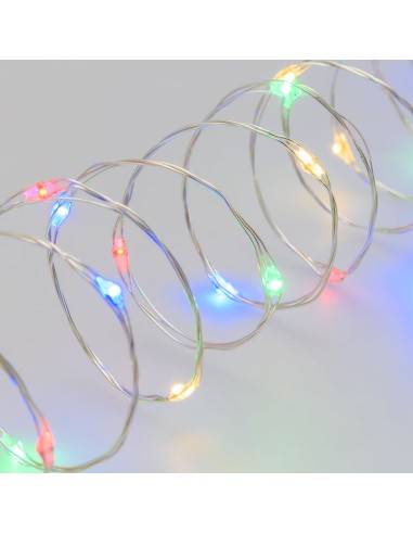 CATENA MICRO LED 20 MULTICOLOR MT.2