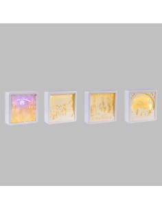 DECORAZIONE LUMINOSA CM.16X16