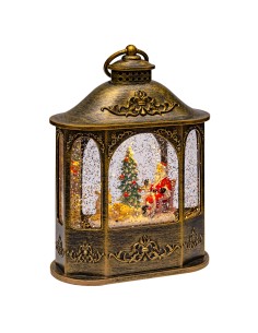 LANTERNA BRUNITA GLITTER H.21