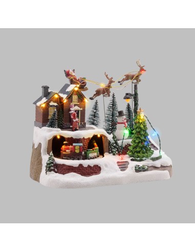 VILLAGGIO MUSICALE LED CM.23X20