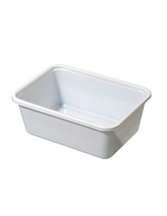 100 VASCHETTE P8 BIA 125x91x47mm PP (PATATINE)