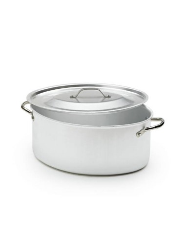 CASSERUOLA OVALE C/C CM.40