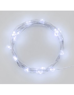 CATENA MICRO LED 20 BIANCO FREDDO MT.2