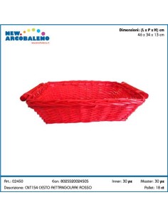 CESTO RETTANGOLARE 46X34X13 CM