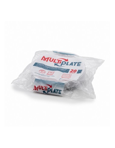 CONF. 50 PZ PIATTI RIUTILIZZABILI...