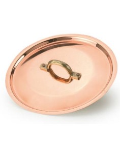 COPERCHIO RAME TRAVERSINO INOX CM.28