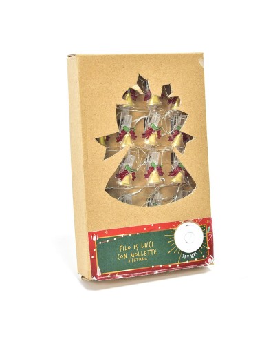 FILO 15 LUCI A MOLLETTA CAMPANA...