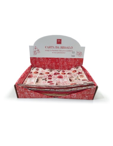 FOGLIO CARTA REGALO NATALIZIA...