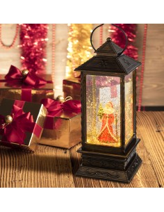 LANTERNA GLITTER LED