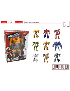 MEGABOT ROBOT TRASFORMABILI