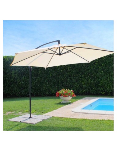 OMBRELLONE ERIS P/L Ø 3 PALO NERO...